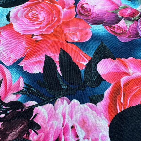 Lululemon Cool Racerback Tank Top 2 Secret Garden Floral Roses Pink Size 2? Pink - Picture 3 of 7